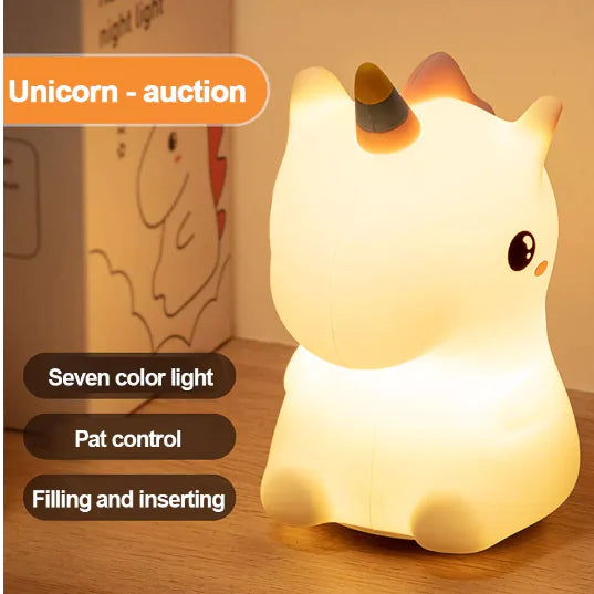Unicorn LED Bedside Night Lamp